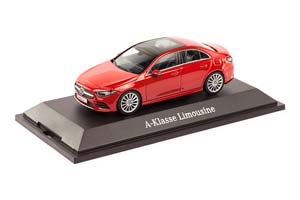 MERCEDES W177 A-CLASS LIMOUSINE 2018 JUPITER RED
