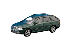 SKODA OCTAVIA COMBI 2004 GREEN METALLIC / ШКОДА ОКТАВИЯ КОМБИ 2004 ЗЕЛЕНЫЙ МЕТАЛЛИК