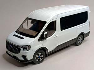 FORD TRANSIT T8 -2024 WHITE 1:18