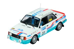 SKODA 130L #31 "ŠKODA GB TEAM" HAUGLAND/BOHLIN RAC RALLY 1987