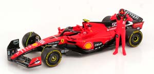 FERRARI SF23 DRIVER: SAINZ 2023 WITH FIGURINE