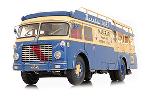 FIAT 642 RN2 BARTOLETTI MASERATI RACE CAR TRANSPORTER 1957 BLUE / ФИАТ БАРТОЛЕТТИ СИНИЙ