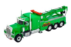 PETERBILT 359 WRECKER SERVICE GREEN SILVER / ПИТЕРБИЛТ (ИЗ ФИЛЬМА "СХВАТКА" РОБЕРТ ДЕ НИРО/АЛЬ ПАЧИНО)