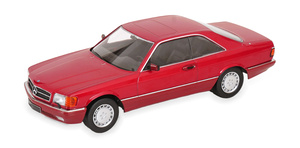 MERCEDES 560 SEC C126 1985 RED METALLIC / МЕРСЕДЕС КРАСНЫЙ