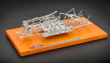 MASERATI TELAIO TIPO 61 BIRDCAGE CHASSIS 1960 SILVER