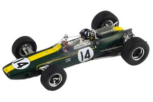 LOTUS 33 BRM 2nd GP MONACO 1967 G.HILL #14