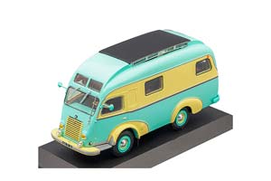 RENAULT GOÉLETTE DIGUE FRANCE 1951, AQUAMARINE / YELLOW