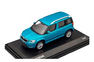 SKODA YETI FL 2013 MODRA SEA BLUE METALLIC / SKODA YETI FL 2013 МОДРА МОРСКОЙ СИНИЙ МЕТАЛЛИК
