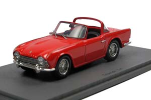 TRIUMPH TR4 TARGA 1964 RED