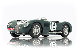 JAGUAR C-TYPE 1953 BRITISH RACING GREEN 24H FRANCE WINNER #18 TONY ROLT/DUNCAN HAMILTON JAGUAR RACING TEAM LIMITED EDITION 1500 PCS.