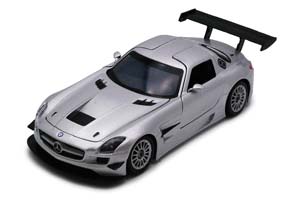 MERCEDES SLS AMG GT3 2011 SILVER / МЕРСЕДЕС СЛС АМГ СЕРЕБРИСТЫЙ