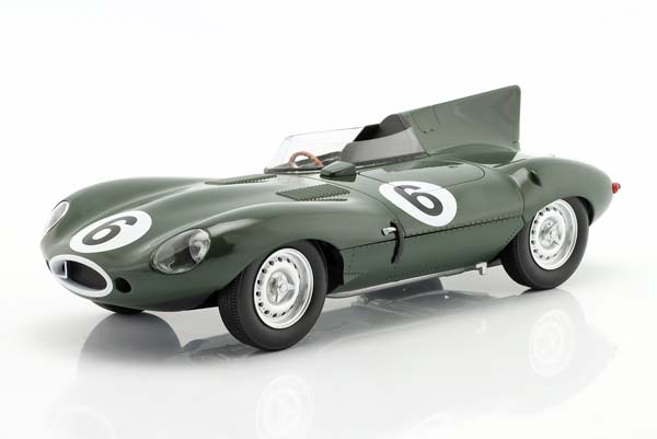 JAGUAR D-TYPE LONGNOSE WINNER 24H LE MANS HAWTHORN/BUEB 1955 / ЯГУАР Д-ТАЙП ДЛИННЫЙ НОС (ПОБЕДИТЕЛЬ ЛЕ-МАН)