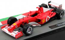 FERRARI F1 F2002 N 1 WORLD CHAMPION SEASON 2002 MICHAEL SCHUMACHER, RED