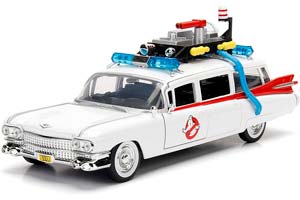 CADILLAC ECTO-1 OUT THE MOVIE GHOSTBUSTERS 1984 WHITE / КАДИЛЛАК ЭКТО-1 (ИЗ ФИЛЬМА ОХОТНИКИ ЗА ПРИВЕДЕНИЯМИ)