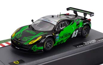FERRARI 458 ITALIA 4.5L V8 GRAND-AM TEAM EXTREME SPEED MOTORSPORT N 03 24H DAYTONA 2012 SCOTT SHARP - ED BROWN - JOHANNES VAN OVERBEEK - GUY COSMO, GREEN BLACK