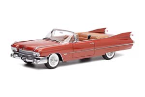 CADILLAC SERIES-62 CONVERTIBLE CABRIOLET 1959 BROWN / КАДИЛЛАК СЕРИЯ 62 КОРИЧНЕВЫЙ (НОМЕР 1028)