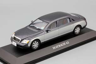 MAYBACH 62, BLUE METALLIC / SILVER