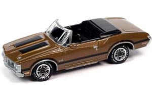 OLDSMOBILE 442 CONVERTIBLE (1970), BURNISHED GOLD (ДЛИНА МОДЕЛИ 6-10 СМ)
