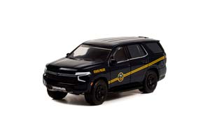 CHEVROLET TAHOE POLICE PURSUIT VEHICLE WEST VIRGINIA STATE POLICE 2021 (ДЛИНА МОДЕЛИ 6-10 СМ)