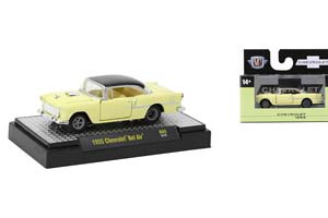 CHEVROLET BEL AIR (1955), LIGHT YELLOW (ДЛИНА МОДЕЛИ 6-10 СМ)
