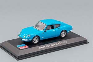 SIMCA CG 1300 COUPE (1973) ИЗ СЕРИИ SIMCA LES BELLES ANNÉES