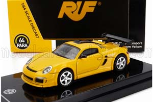 PORSCHE GT RUF CTR3 CLUBSPORT LHD (2012), YELLOW (ДЛИНА МОДЕЛИ 6-10 СМ)