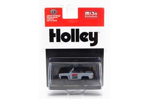 CHEVROLET K5 BLAZER PICK-UP HOLLEY (1973), GREY BLACK (ДЛИНА МОДЕЛИ 6-10 СМ)