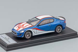 MASERATI GRAN TURISMO MС STRADALE (M145), BLUE / WHITE / RED (ДЛИНА МОДЕЛИ 6-10 СМ)