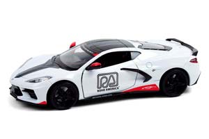 CHEVROLET CORVETTE C8 STINGRAY COUPE ROAD AMERICA OFFICIAL PACE CAR 2020
