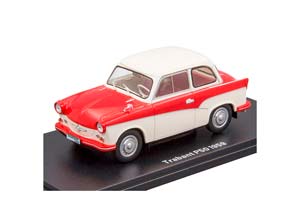 TRABANT P50 (1959), SAMOCHODY PRL 27, WHITE / RED