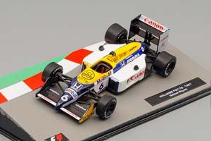 WILLIAMS FW11B #6 "CANON WILLIAMS HONDA TEAM" NELSON PIQUET ЧЕМПИОН МИРА (1987), WHITE / YELLOW / BLUE