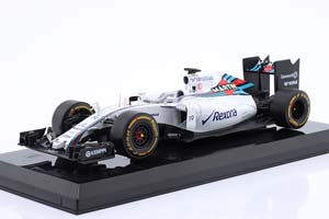 WILLIAMS F1 FW37 TEAM MARTINI RACING №19 SEASON 2015 FELIPE MASSA WHITE BLUE RED