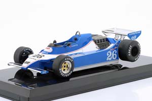 LIGIER F1 JS11 №26 SEASON 1979 JACQUES LAFFITE LIGHT BLUE WHITE (С ДЕКАЛЯМИ GITANES)