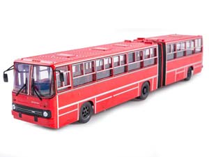 IKARUS / ИКАРУС 280.33 СОЧЛЕНЁННЫЙ АВТОБУС-ГАРМОШКА КРАСНЫЙ