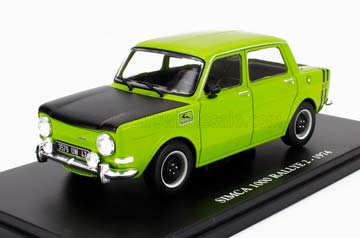SIMCA 1000 RALLY 2 1974, GREEN / BLACK