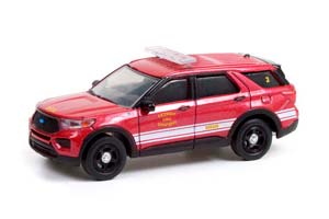 FORD POLICE INTERCEPTOR UTILITY "DETROIT FIRE DEPARTMENT" 2020 (ДЛИНА МОДЕЛИ 6-10 СМ)