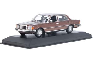 MERCEDES W116 450 SEL 6.9 1972 BROWN METALLIC