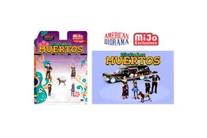 ФИГУРКА КОЛЛЕКЦИОННАЯ DIA DE LOS MUERTOS FIGURE SET, VARIOUS (ДЛИНА МОДЕЛИ 6-10 СМ)