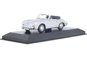 PORSCHE 356 C CONVERTIBLE 1965 SILVER