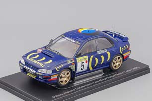 SUBARU IMPREZA, RALLYE MONTE CARLO №5, CARLOS SAINZ - LUIS MOYA 1995, BLUE