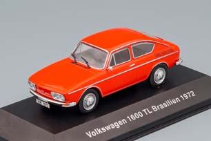 VW VOLKSWAGEN 1600 TL BRASILIEN 1972, RED