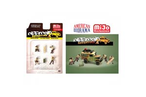ФИГУРКА КОЛЛЕКЦИОННАЯ OFF ROAD ADVENTURE MIJO FIGURE SET #2, VARIOUS (ДЛИНА МОДЕЛИ 3-5 СМ)