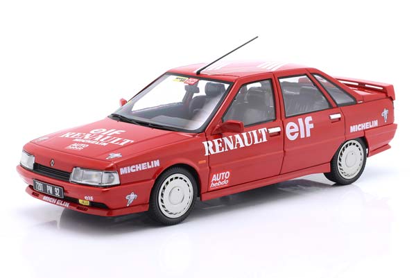 RENAULT 21 TURBO MK1 RECORD SUR GLACE 1988 RED WHITE