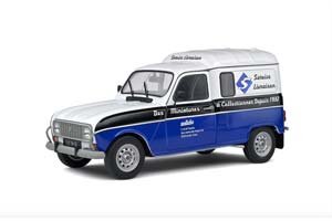 RENAULT 4LF4 90 ЛЕТ SOLIDO СИНИЙ С БЕЛЫМ