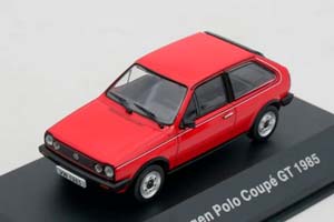 VW VOLKSWAGEN POLO COUPE 1985, RED