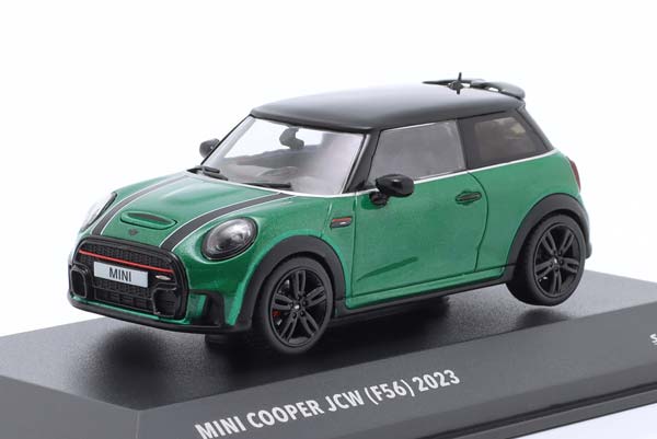 MINI COOPER (F56) JOHN COOPER WORKS 2023 GREEN METALLIC/BLACK