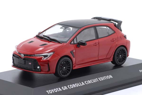 TOYOTA GR COROLLA CIRCUIT EDITION 2023 RED MATT-BLACK