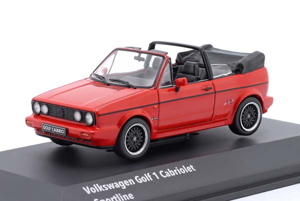 VW VOLKSWAGEN GOLF MKI SPORTLINE CABRIOLET 1992 КРАСНЫЙ