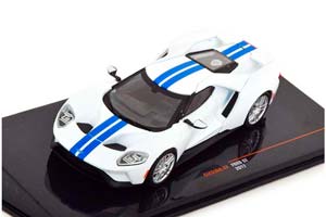 FORD GT 2017 WHITE/BLUE