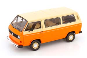 VW VOLKSWAGEN T3A BUS L ORANGE CREME